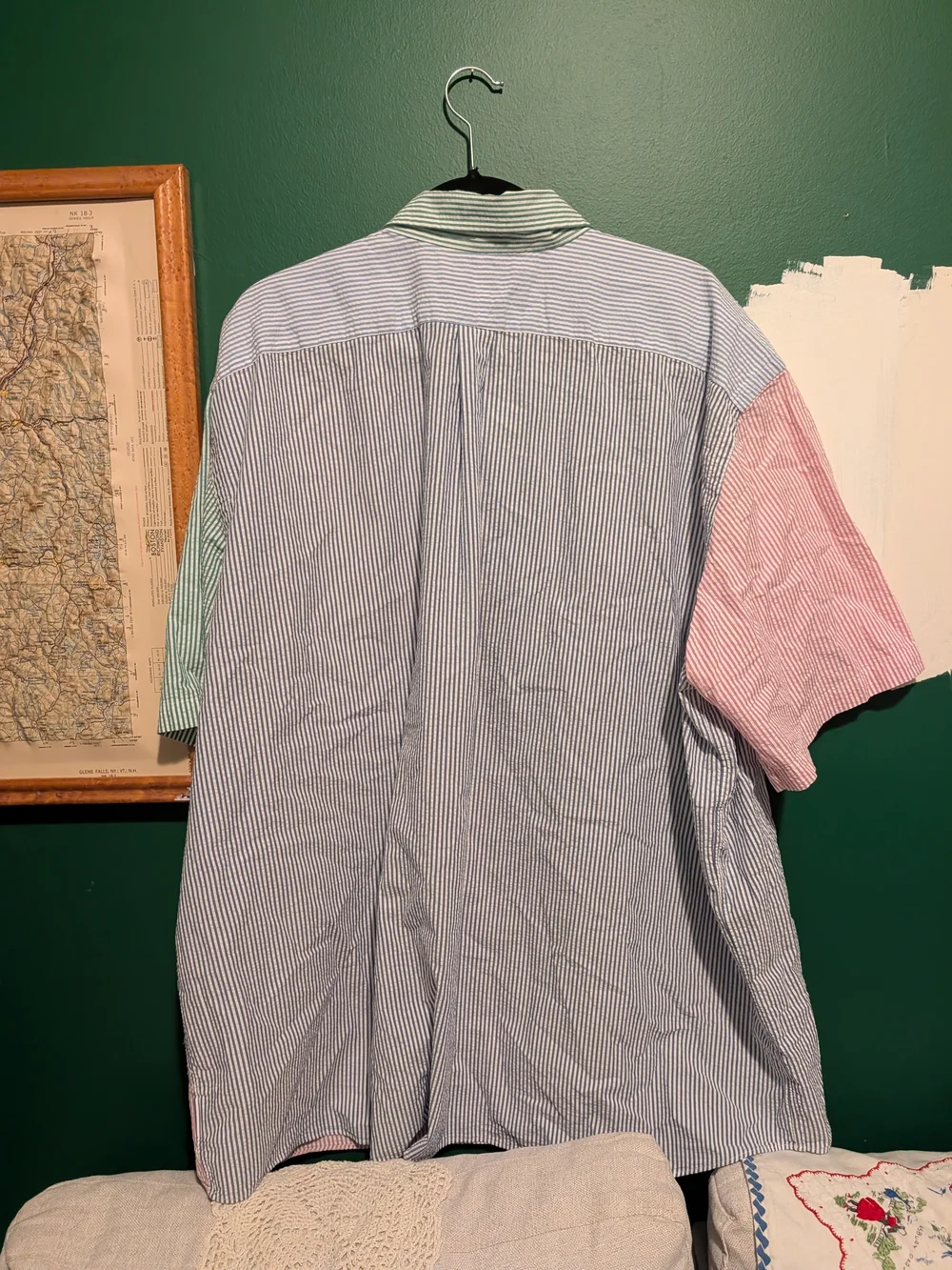 Polo by Ralph Lauren Multicolor Seersucker Short-Sleeve Button-Down Shirt